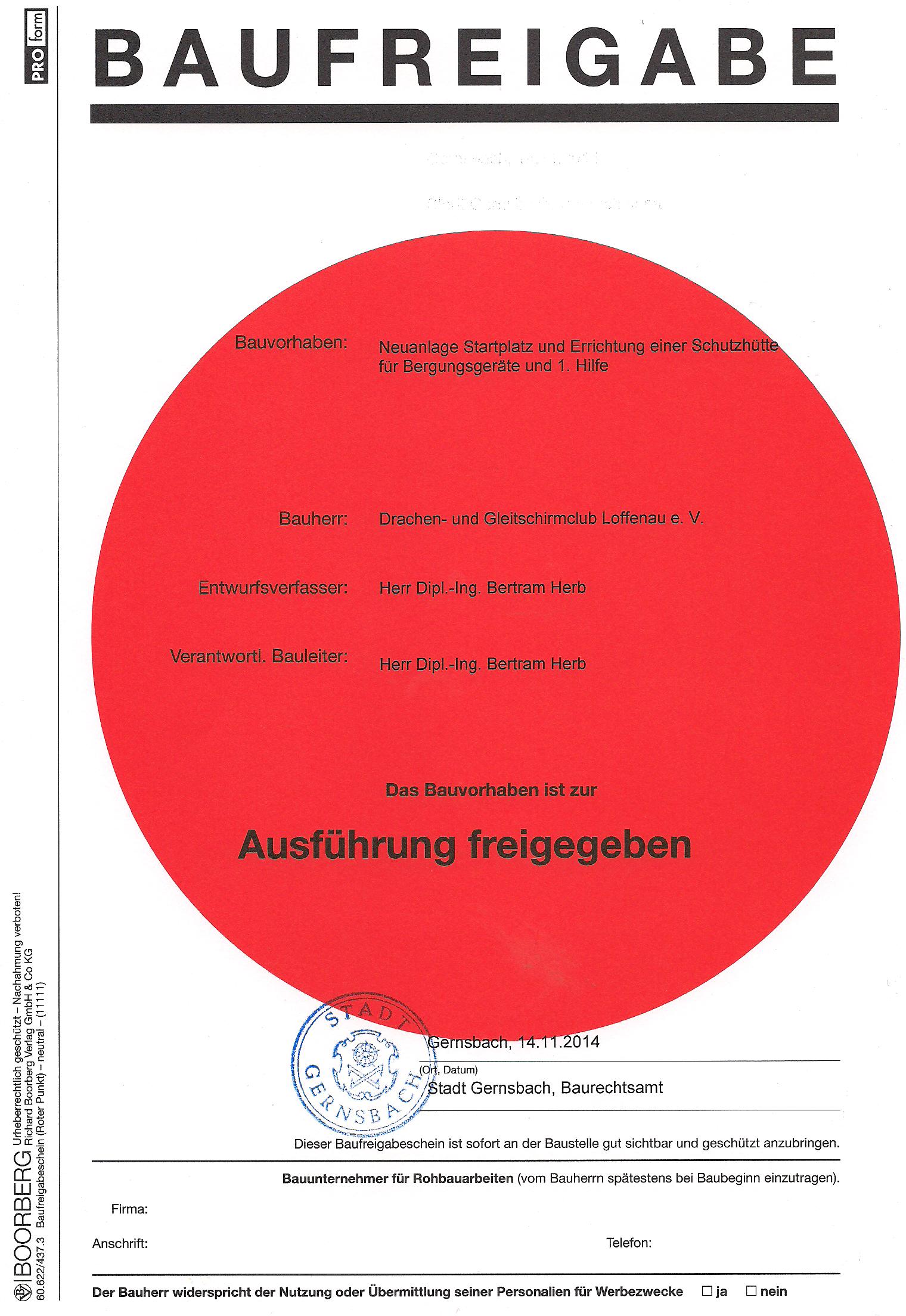 Roter Punkt DGL